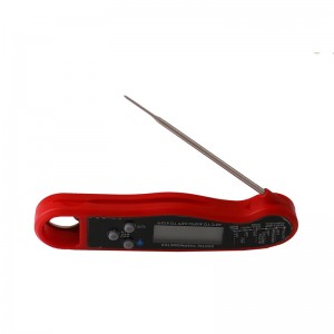 Thông minh kỹ thuật số không thấm nước chất lượng nhanh nhiệt độ mạng thực phẩm với đèn nền nắp mở