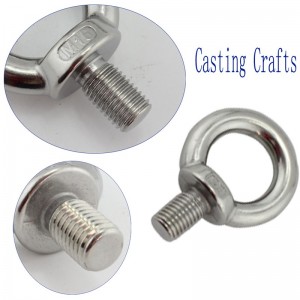 Giả mạo nâng mắt Bolt DIN580 / Nâng mắt Nut DIN582