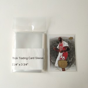 2 Mil Crystal Clear Poly Soft Card