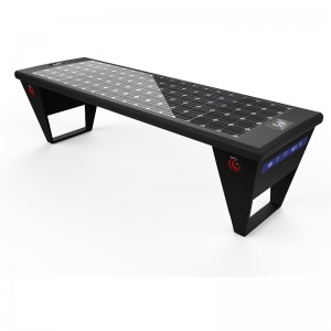 Solar Powered Street ngoài trời Điện thoại sạc WiFi và Bluetooth