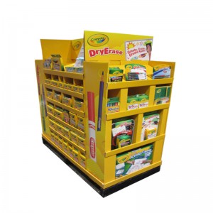 Màn hình hiển thị điểm bán giấy, giá đỡ sàn POS POP, giá đỡ màn hình hiển thị