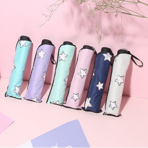 Thay đổi màu mưa ô với chức năng mở bằng tay 3 ô gấp