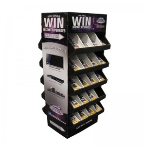 Dễ dàng lắp ráp Văn phòng phẩm Các điểm bán hàng trên sàn Hiển thị giá đỡ có khay