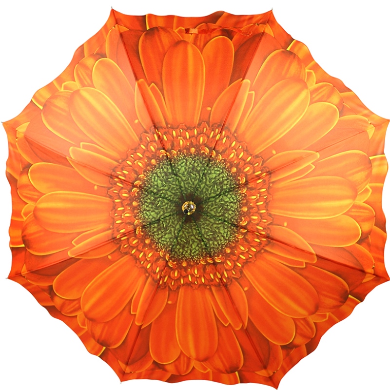 2019 23inch size công ty quà tặng cutom thiết kế hoa hình chiếc ô striaght