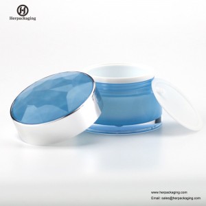 HXL212C Vòng rỗng Jar mỹ phẩm rỗng Tường đôi Skincare Jar