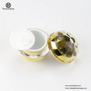 HXL216A Vòng Jar mỹ phẩm rỗng Hộp đôi tường Skincare Jar