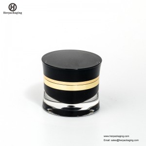 HXL217 sang trọng vòng acrylic mỹ phẩm jar