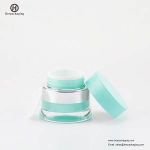 HXL218 lọ mỹ phẩm acrylic tròn rỗng sang trọng