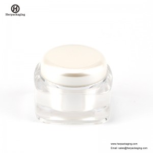 HXL221 sang trọng tròn rỗng acrylic mỹ phẩm jar
