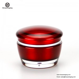 HXL224 Vòng Jar mỹ phẩm rỗng Hộp đôi tường Skincare Jar