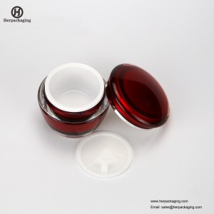 HXL224 Vòng Jar mỹ phẩm rỗng Hộp đôi tường Skincare Jar