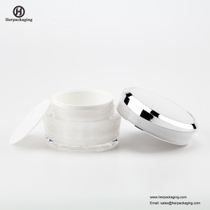 HXL227A lọ mỹ phẩm acrylic tròn rỗng sang trọng