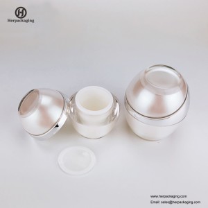 HXL 232A Vòng rỗng Jar mỹ phẩm Jar đôi tường Skincare Jar