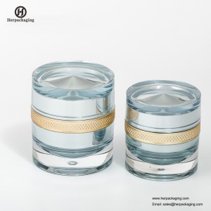 HXL235 Vòng rỗng Jar mỹ phẩm Jar đôi tường Skincare Jar