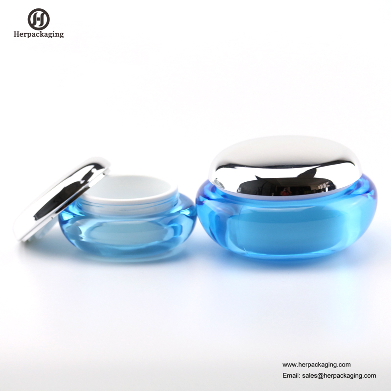 HXL226 sang trọng vòng acrylic mỹ phẩm jar