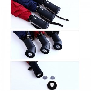 Wh sỉ Tự động Torch Torch 3 ô có thể gập lại với ánh sáng LED