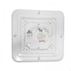 Tự động điều chỉnh độ sáng Thời gian chờ phát hiện vuông góc 3 năm Đèn trần tròn bảo đảm với cảm biến vi sóng