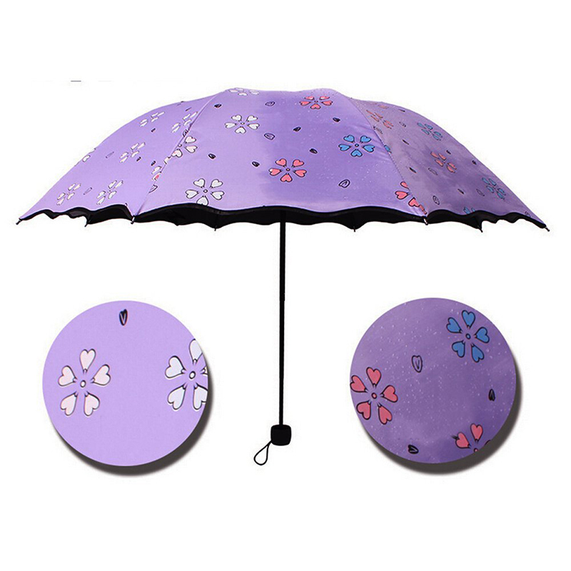 In đẹp gấp 3 hướng dẫn mở ô thay đổi màu ma thuật dưới mưa