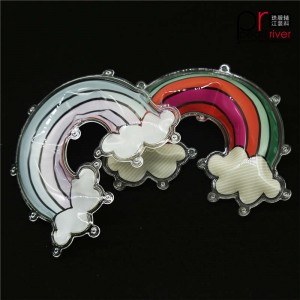 cầu vồng PVC sưng phồng