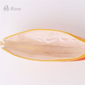 Trái cây in tùy chỉnh phụ nữ mỹ phẩm Túi trang điểm với Zipper