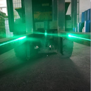 Green Beam Pallet Nâng Stacker Laser Hệ thống hướng dẫn
