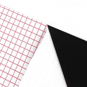 Kích thước tùy chỉnh màng nhựa PP màu xanh lá cây / đen / trắng