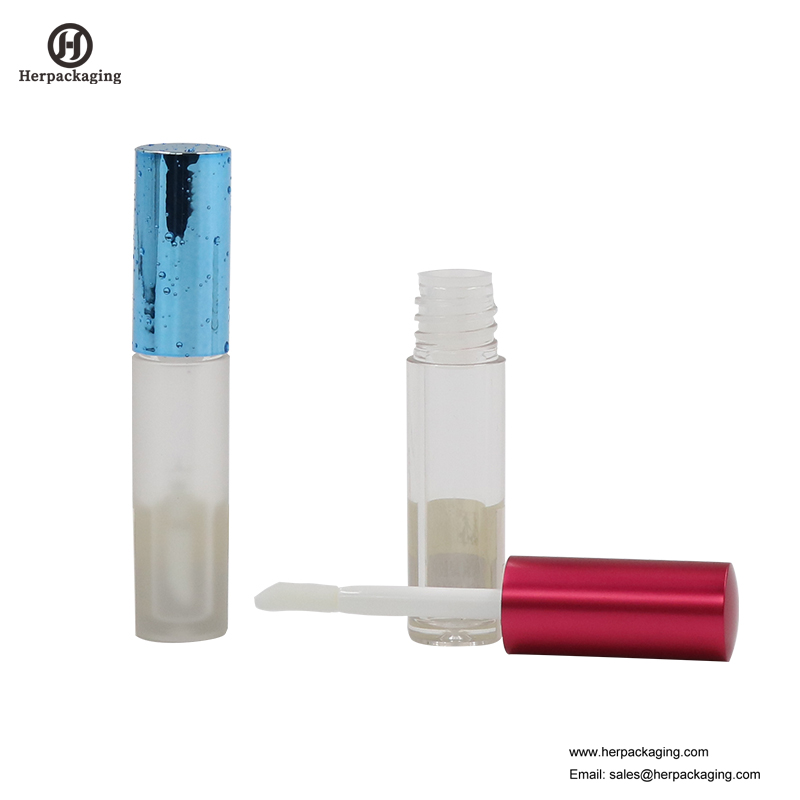 HCL307 Clear Nhựa Ống son bóng rỗng cho các sản phẩm mỹ phẩm màu