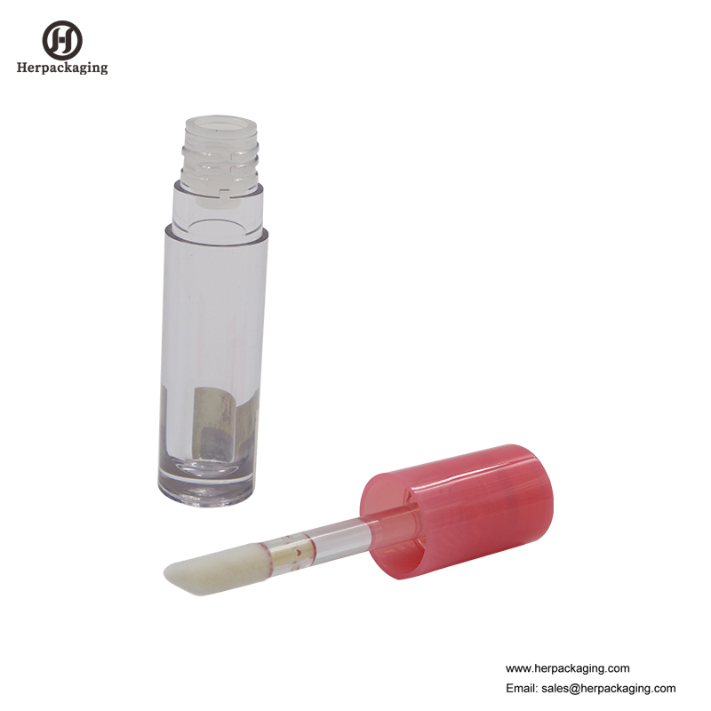 HCL311 Clear Nhựa Ống son bóng rỗng cho các sản phẩm mỹ phẩm màu