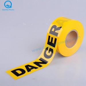 THẬN TRỌNG Màu vàng trên băng DOT ENTER Barrier, băng màu vàng DANGER