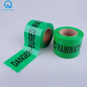 Băng cảnh báo SEWER NON-Detectable; RAINWATER Băng cảnh báo không thể phát hiện; Băng cảnh báo không thể nhận được nước