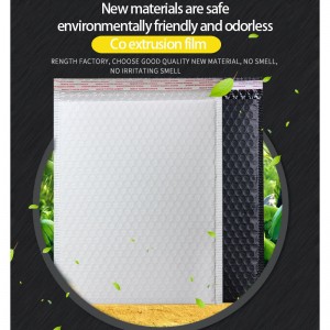 tùy chỉnh in chống sốc bong bóng trắng bưu phẩm đệm vận chuyển bao bì nhựa bao bì