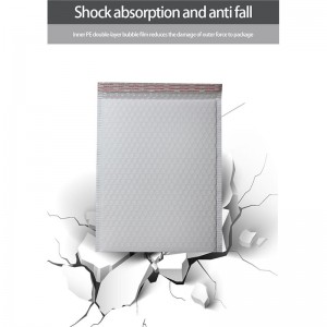 Bán buôn bong bóng poly trắng gửi phong bì / túi vận chuyển độn