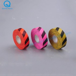 PVC sọc in khảo sát gắn cờ băng