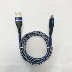 Bện nhanh Sạc bằng phẳng Vỏ nhôm uốn cong Cáp dữ liệu USB miễn phí cho micro USB, Loại C, sạc sét iPhone và đồng bộ hóa