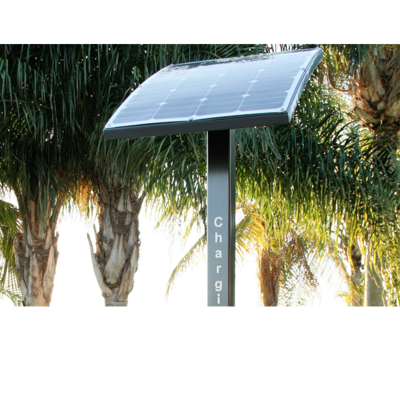 Trạm sạc điện thoại di động năng lượng mặt trời Thiết kế tùy chỉnh Chào mừng