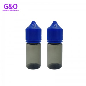 30ml 60ml 100ml 50ml kỳ lân chai nhỏ giọt chai màu đen nhựa dẻo lỏng gorilla v3 chai nhỏ giọt mũm mĩm gorilla e chai thả lỏng