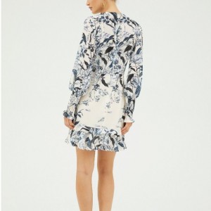 2022 Vanilla dài tay mini in cho phụnữ