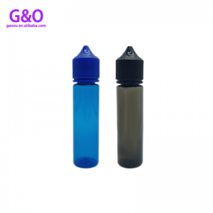Chai 60ml kỳ lân chai thanh lý mới v3 màu xanh đen nhựa thú cưng mũm mĩm gorilla kỳ lân vape chai nhỏ giọt