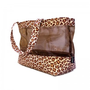 Chất lượng cao Logo tùy chỉnh Túi nylon Lưới Tote