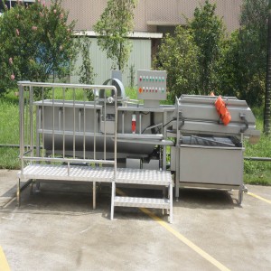 Máy giặt rau hiện tại Deluxe Eddy