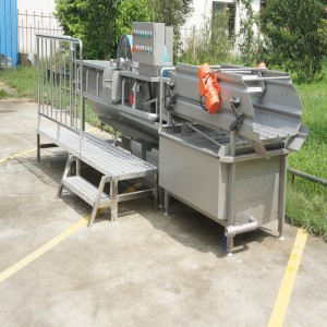 Máy giặt rau hiện tại Deluxe Eddy