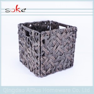 đan bằng mây đan giỏ lưu trữ