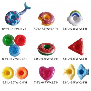 Chủ sở hữu đồ uống bơm hơi khác nhau và phổ biến / Thuyền đồ uống / Chủ cốc