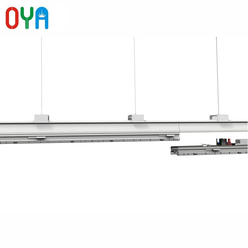 Dali Dimizable 40W LED Hệ thống chiếu sáng tuyến tính thân cây 1200mm với đường ray 7 dây