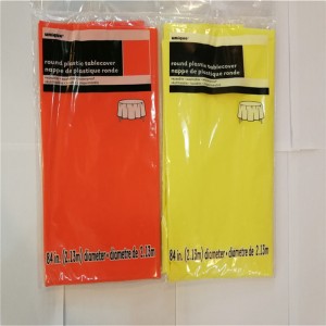 54x108 PVC Khăn trải bàn dùng một lần Khăn trải giường hình vuông màu sắc và hình tròn Trang trí nhà