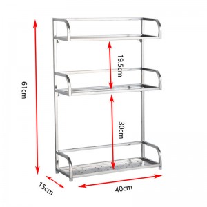 Giá đựng gia vị bằng thép không gỉ, giá đựng dao, giá đựng