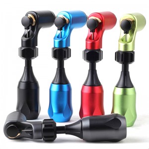 Máy quay Gun Shader liner L Shape Strong Power Aluminium Alloy Body Art Trang điểm vĩnh viễn cho hình xăm kim cung cấp năng lượng