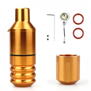 Máy xăm bút ngắn Máy bút máy Đức, Máy xăm động cơ Faulhaber của Đức, có 2 đầu, giao diện DC Súng bắn từ Beauty \u0026 Health