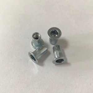 đinh tán nut kunrled đầu phẳng