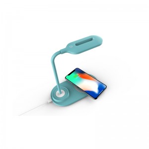 Bộ sạc không dây đa năng nội thất 2I nhanh QI 10W với Đèn KPS-9002